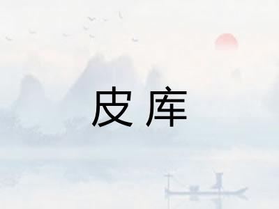 皮库