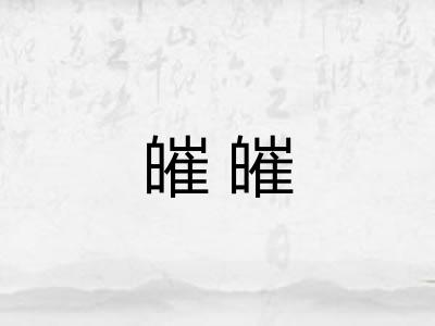 皠皠