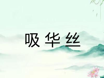 吸华丝