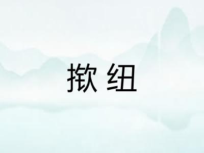 揿纽