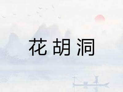 花胡洞