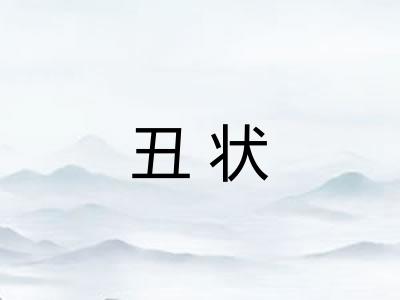 丑状