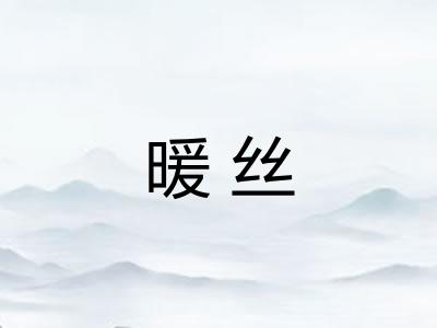 暖丝