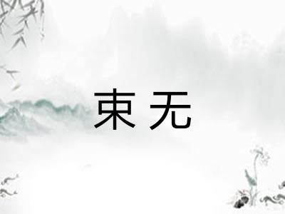 束无