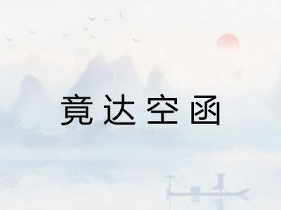 竟达空函