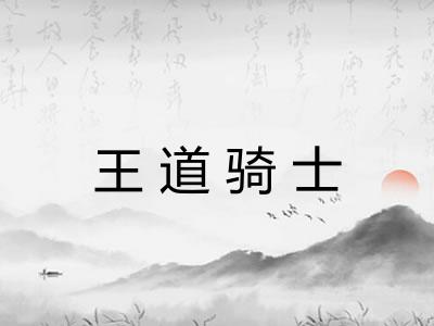 王道骑士