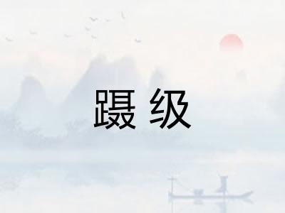 蹑级