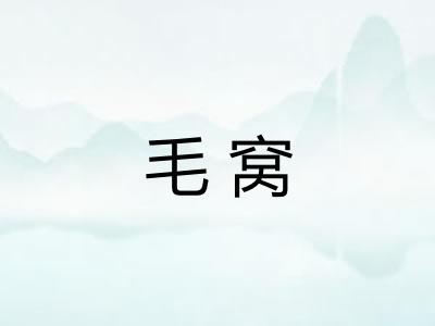 毛窝