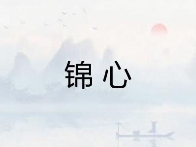 锦心