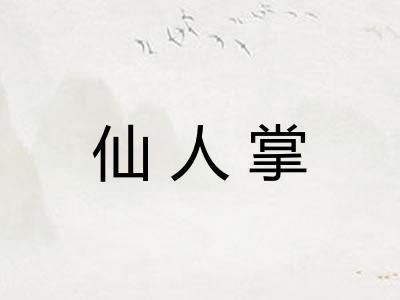 仙人掌