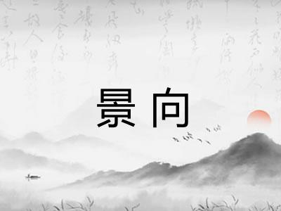 景向