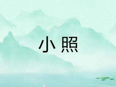 小照