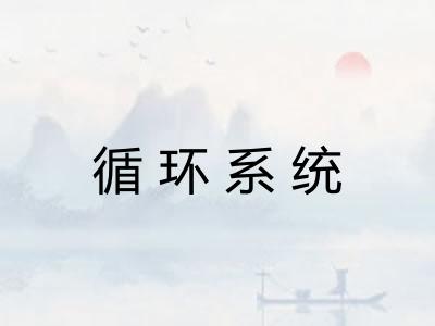 循环系统