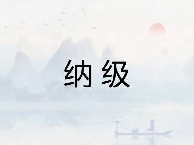 纳级