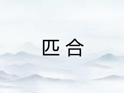 匹合