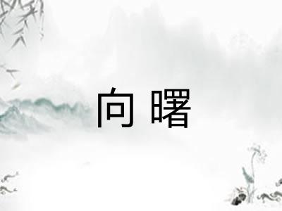 向曙