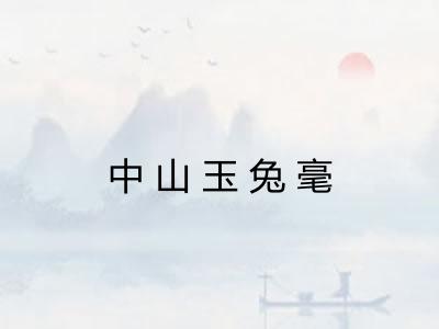 中山玉兔毫