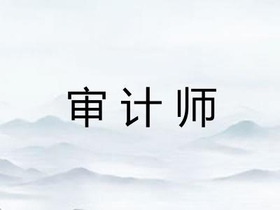 审计师