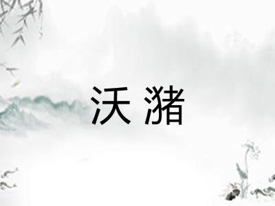 沃潴