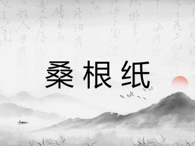 桑根纸