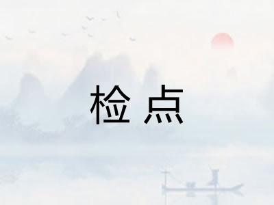 检点