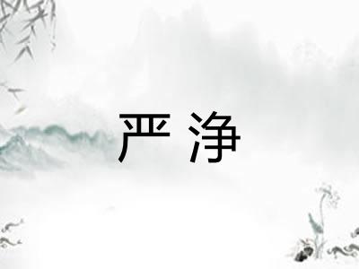 严浄