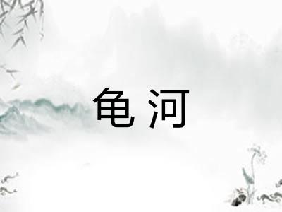 龟河