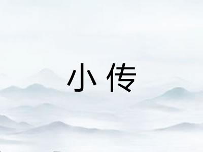 小传