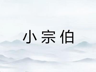 小宗伯