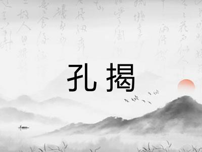 孔揭