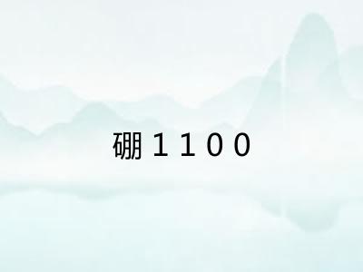 硼1100